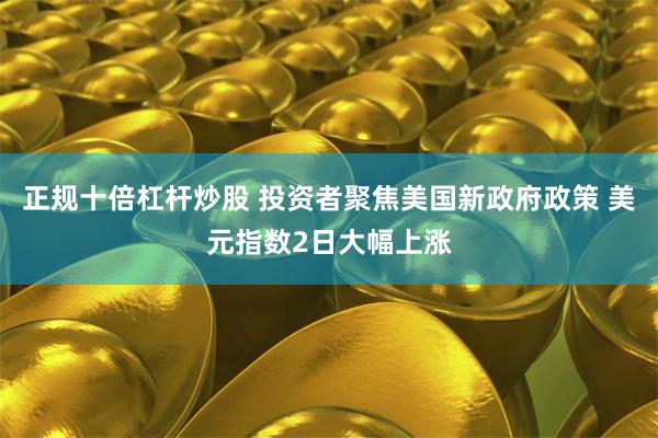 正规十倍杠杆炒股 投资者聚焦美国新政府政策 美元指数2日大幅上涨