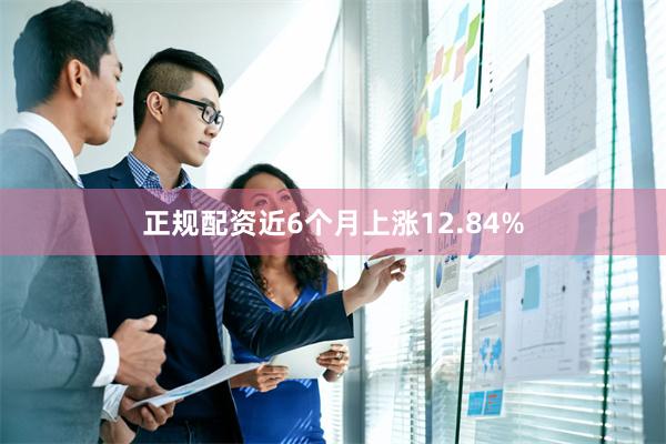 正规配资近6个月上涨12.84%
